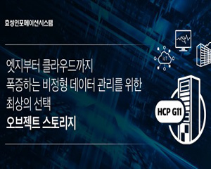 효성인포메이션시스템,  올 플래시 기반의 고성능 오브젝트 스토리지 버전 업그레이드
